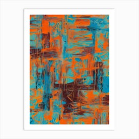 Abstract Painting 841 Art Print