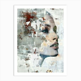 Portrait Of A Woman 6 Art Print