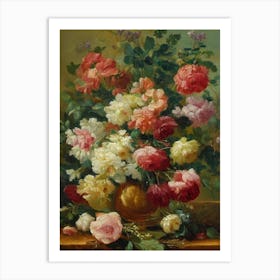 Stock Painting 2 Flower Art Print