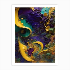 Abstract Painting 1 Art Print