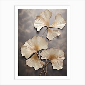 Ginko Leaf Wall Art Art Print