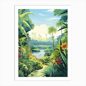 Fairchild Tropical Botanical Garden 2 Art Print