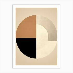 Ivory Hollabrunn Geometric Reflection Art Print