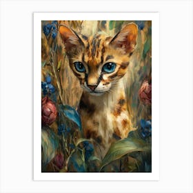 Bengal Cat 2 Art Print