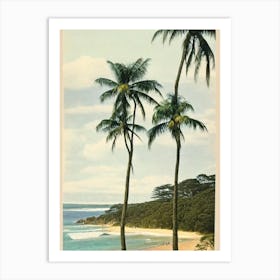 Tathra Beach Australia Vintage Art Print