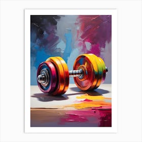 Dumbbells 1 Art Print