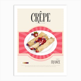 Crepe Art Print