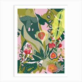 Flora And Fauna 1 Art Print