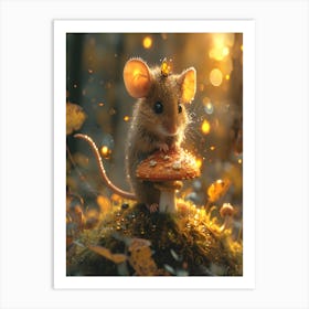 Fairy Mouse Art Print