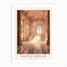 Palace Of Versailles Versailles France 3 Travel Poster Art Print