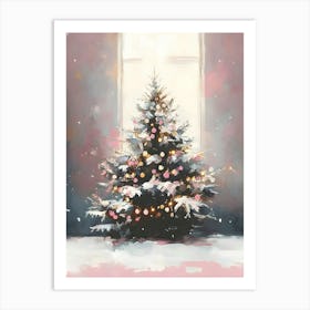 Christmas Tree Canvas Print Art Print