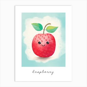 Friendly Kids Raspberry 1 Poster Art Print