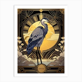 Heron Art Print