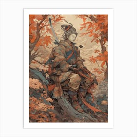 Samurai 13 Art Print