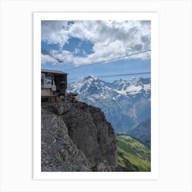 Swiss Alps Art Print