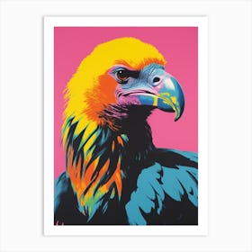 Andy Warhol Style Bird California Condor 3 Art Print