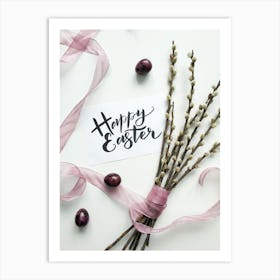 Happy Easter 1 Art Print