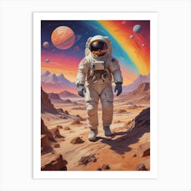 Nasa Astronaut Poster