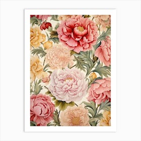 Peonies 106 Art Print