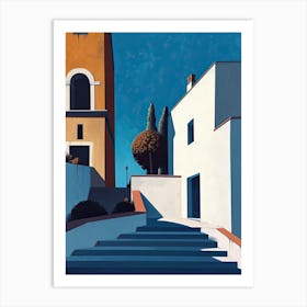 'Stairs To Heaven' Italy Art Print