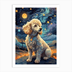 Poodle Art 1 Art Print