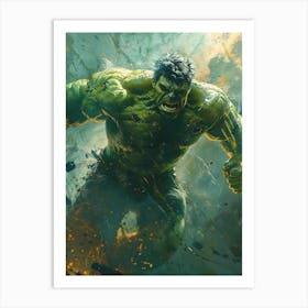 Hulk 16 Art Print