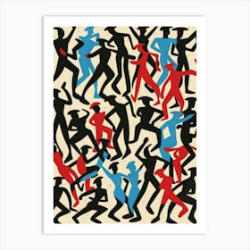 Dancers 11 Art Print