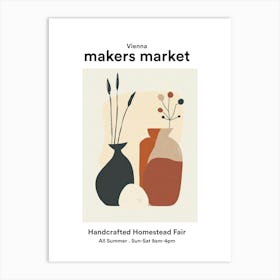 Vienna Handcrafted Homestead Fair Art Print