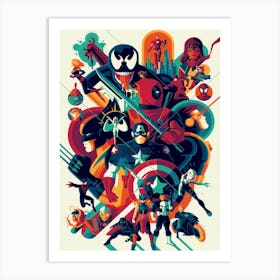 Avengers Film Movie Art Print