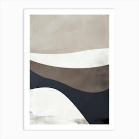 Organic Harmony Minimalist Style Art Print