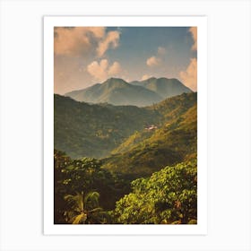 Tayrona National Park 2 Colombia Vintage Poster Art Print