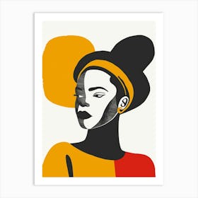 African Woman 200 Art Print