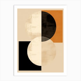 Bauhaus Inflections; Geometric Introspection Art Print