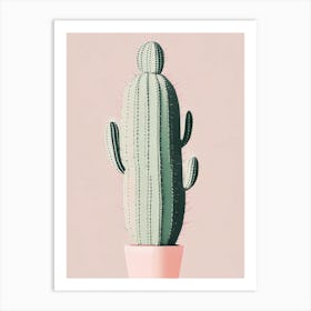 Rebutia Cactus Simplicity Art Print