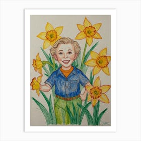 Daffodils 4 Art Print