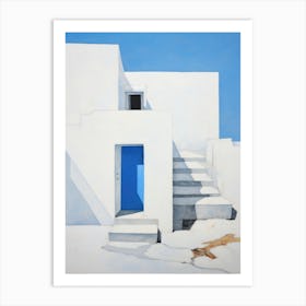 Blue Door 6 Art Print