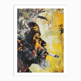 'Smoke' 14 Art Print