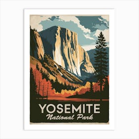 Yosemite National Park 2 Art Print