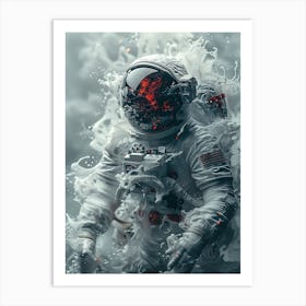 Epic Fantasy Astronaut 3 Art Print