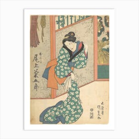 Print 14 By Utagawa Kunisada Art Print