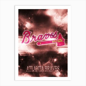 Atlanta Braves 2 Art Print