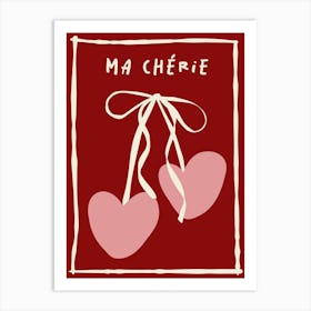 Ma Cherie Art Print