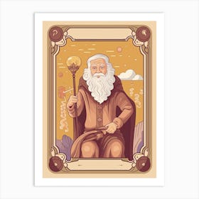 Tarot Card Senior Art Print