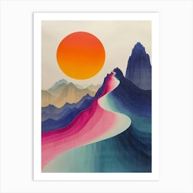 'Sunrise' 87 Art Print