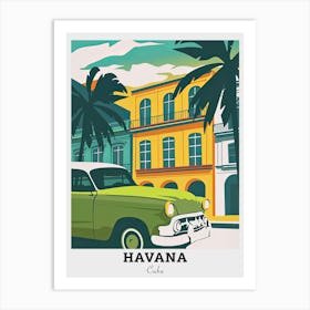 Havana Travel Art Print