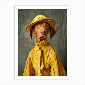 Portrait Of A Dog 1 Art Print