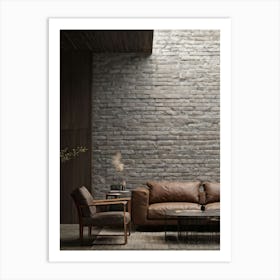 Modern Living Room 7 Art Print