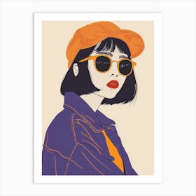 Asian Girl 50 Art Print