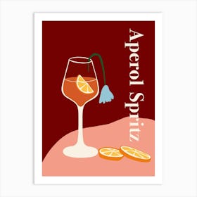 Aperol Spritz Art Print