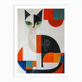 Cat Illustration 5 Art Print